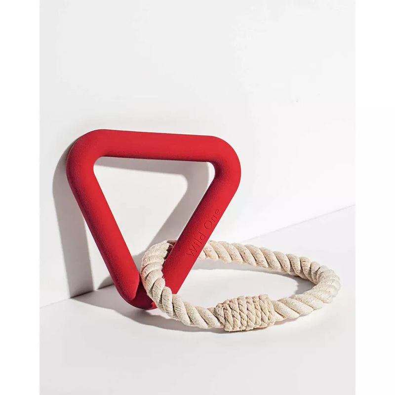 Red Triangle Tug Toy