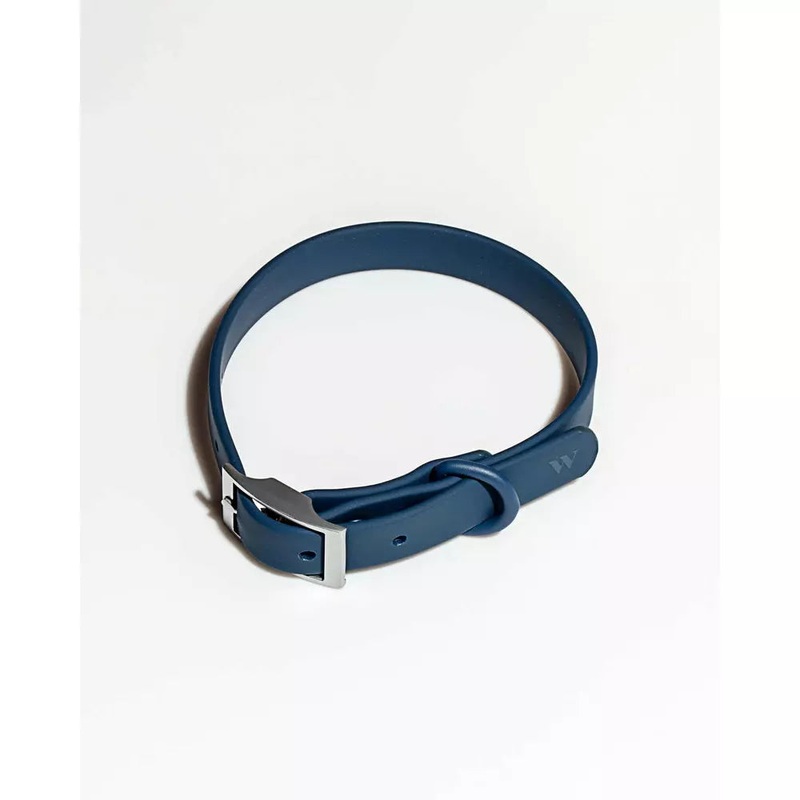 Small Navy Dog Collar