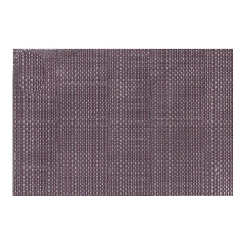 Trace Basketweave Placemat  - Eggplant
