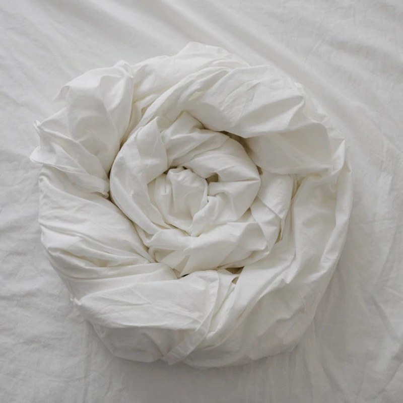 White Flat Sheet - King