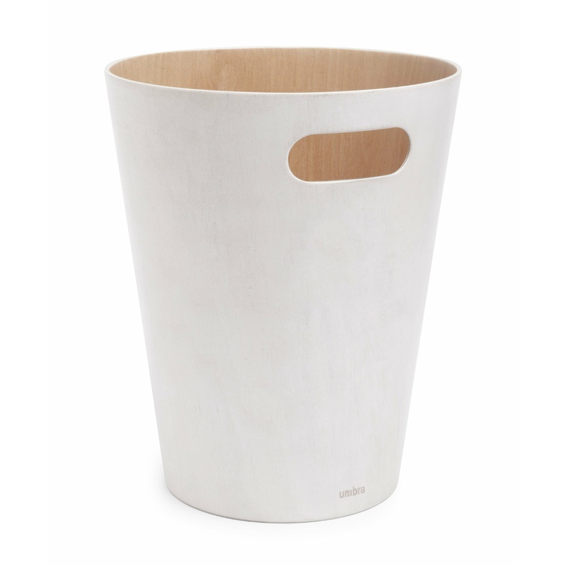 Garbage Can - White