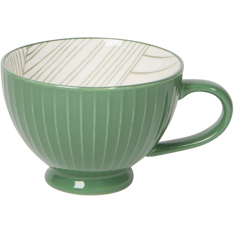 Latte Mug - Elm Green