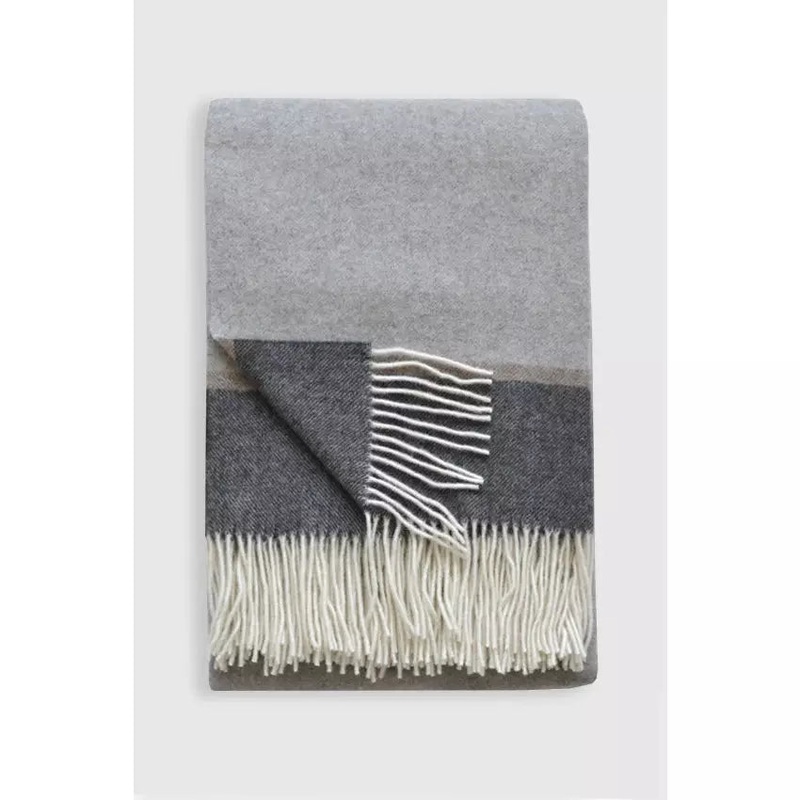 Morningside Throw - Light Grey