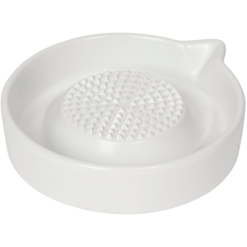 Ginger Grater - Matte White