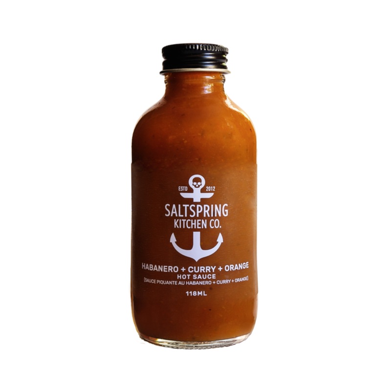 Habanero & Curry & Orange Hot Sauce