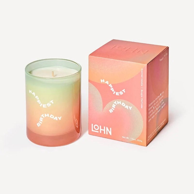 Lohn Happiest Birthday Candle