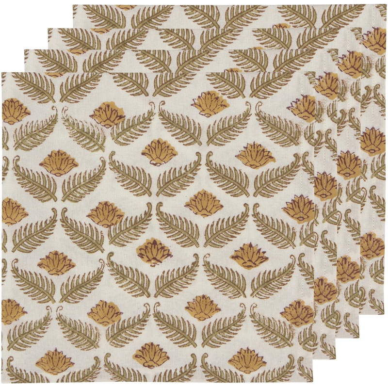 Napkin Set - Frond