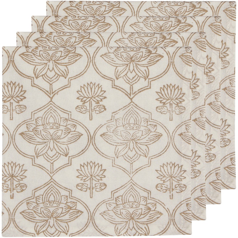 Napkin Set - Lotus