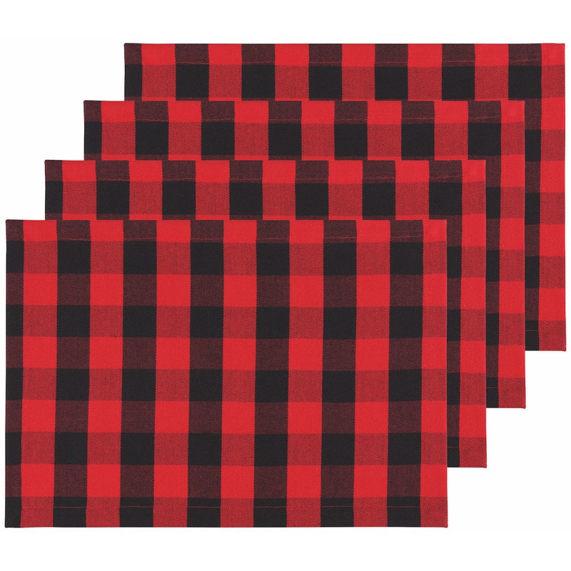 Placemat Set - Buffalo Check