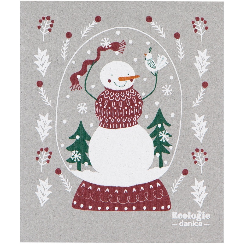 Swedish Dishcloth Snowfolk