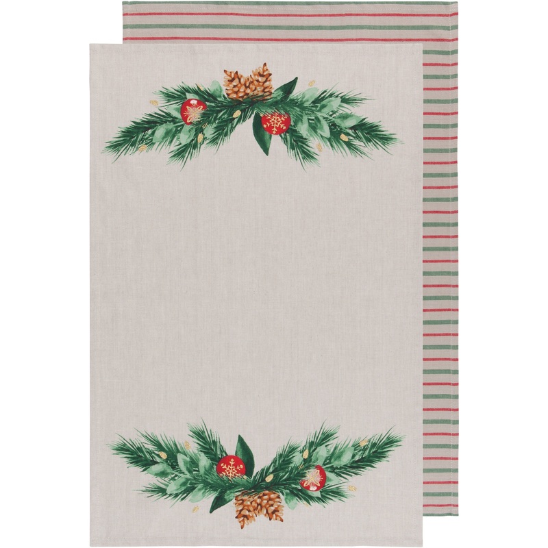 Tea Towel Set - Deck the Halls