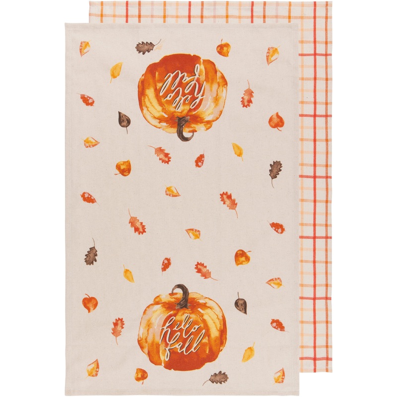 Tea Towel Set - Hello Fall