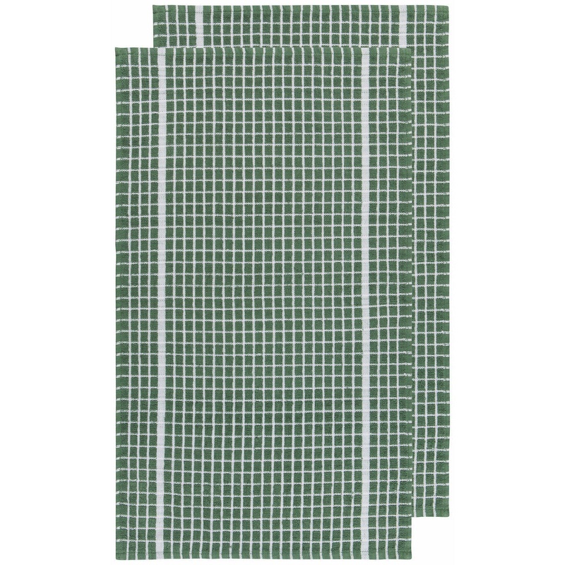 Terry Towel Set - Elm Green