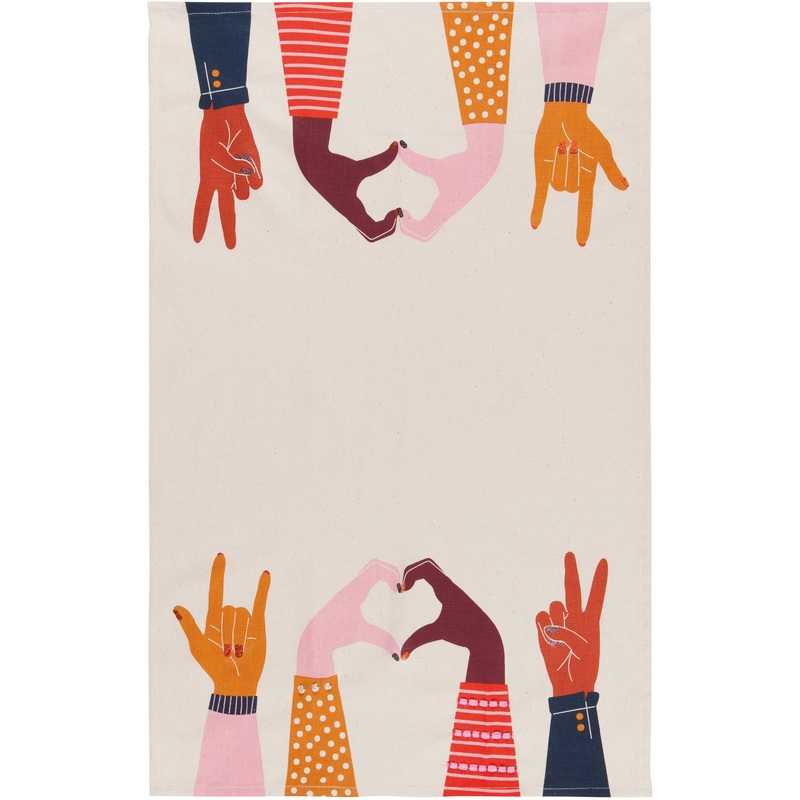 Deco Tea Towel - Human Kind