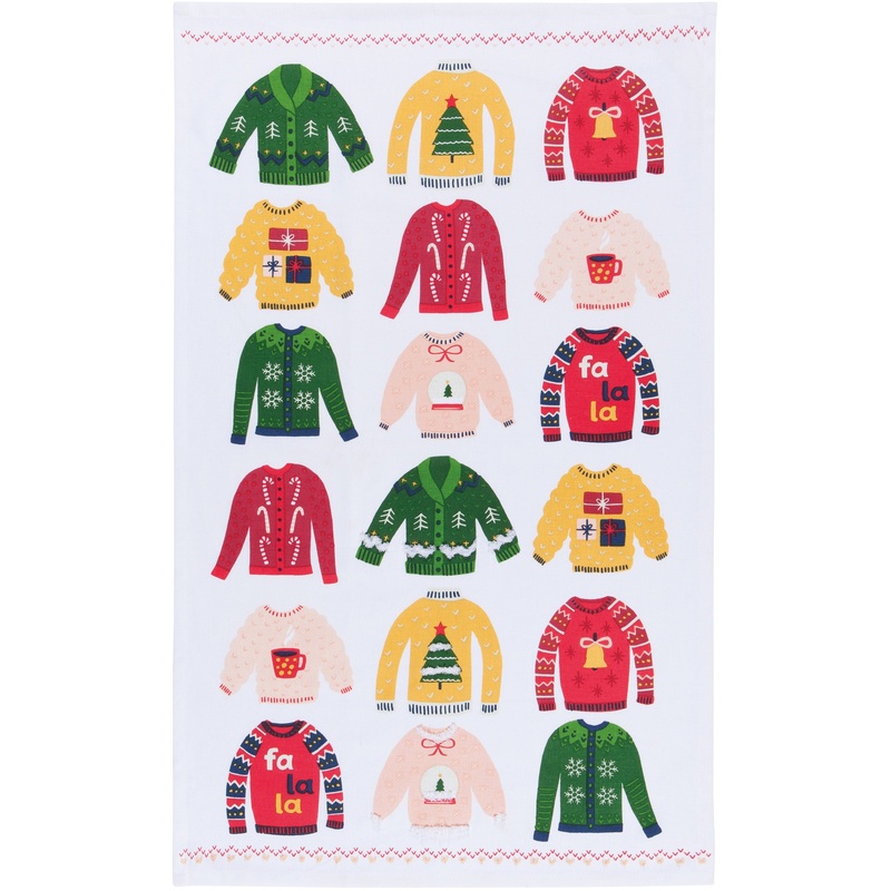 Deco Tea Towel - Ugly Xmas Sweater