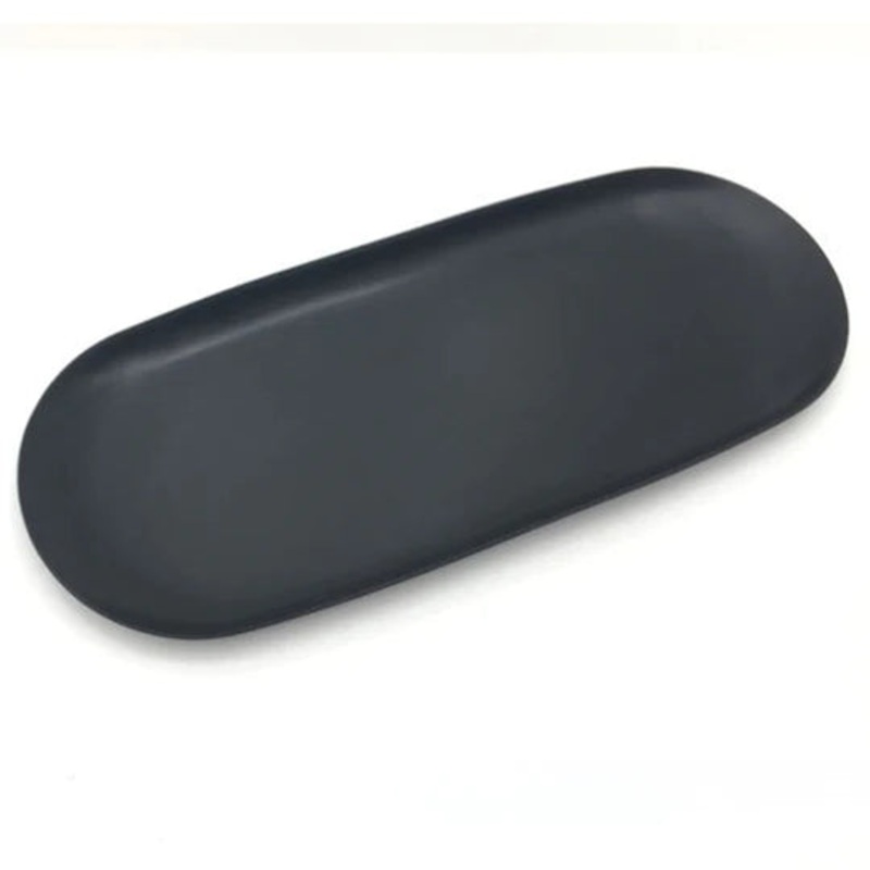 Decorative Matte Black Plate