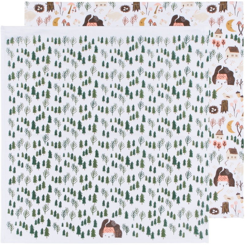 Floursack Tea Towel - Cozy Cottage