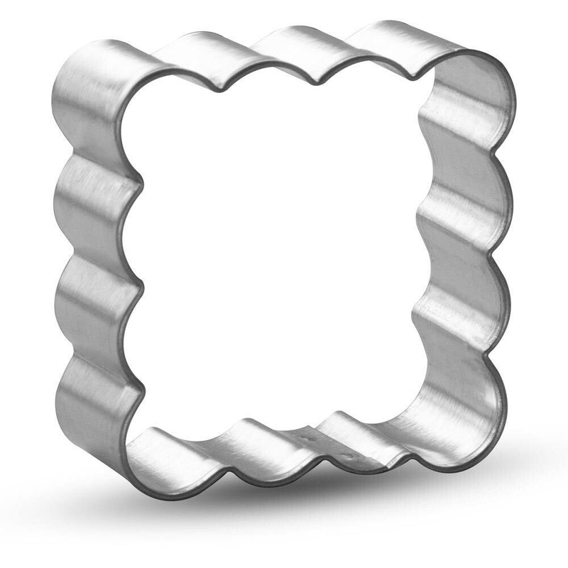Mini Square Fluted Cookie Cutter