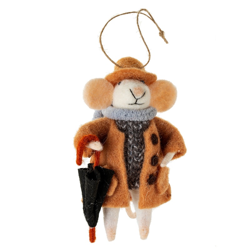 Papa Pluie Mouse Ornament