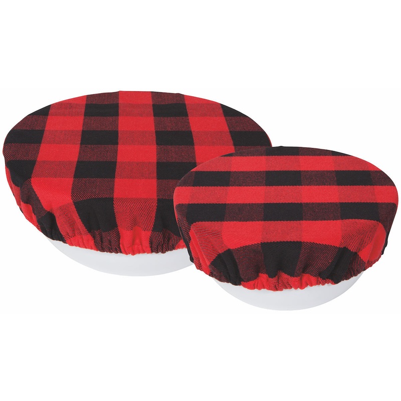 Reusable Bowl Cover - Buffalo Check
