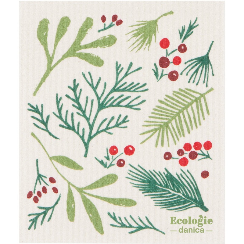 Swedish Dishcloth Bough & Berry