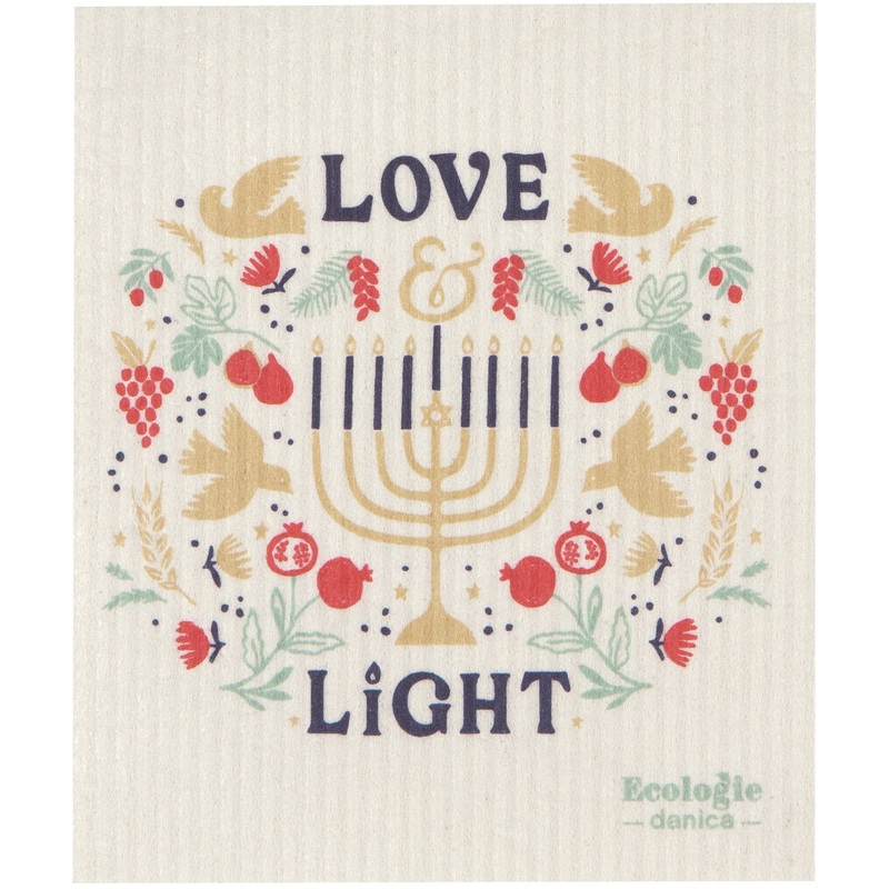 Swedish Dishcloth Love & Light