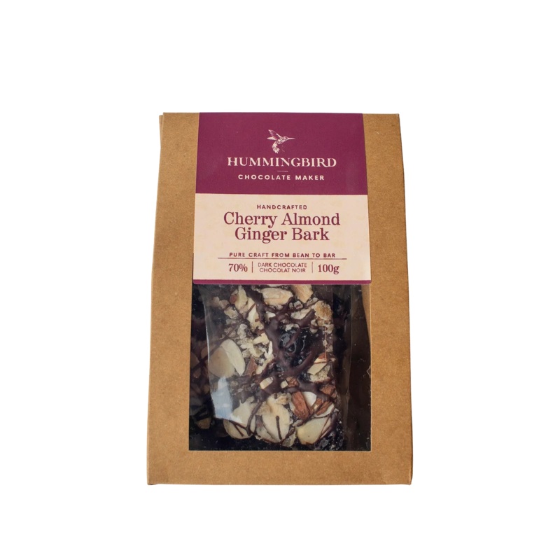 Cherry Almond & Ginger Bark