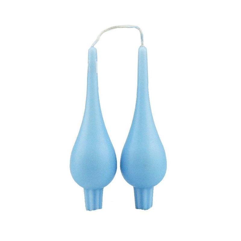 Danish Drop Candles - Ice Blue