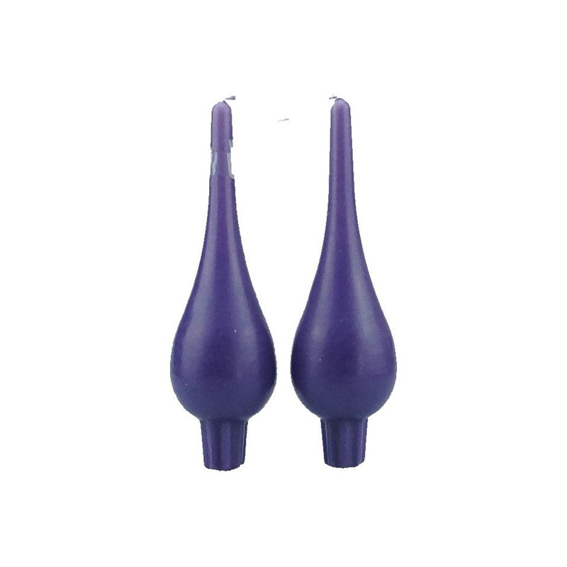 Danish Drop Candles - Purple