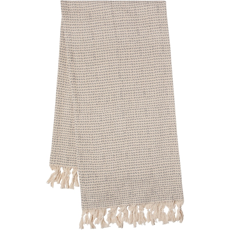 Dove Grey Millie Throw