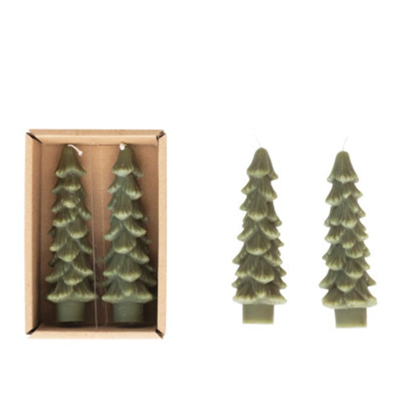 Evergreen Tree Candles