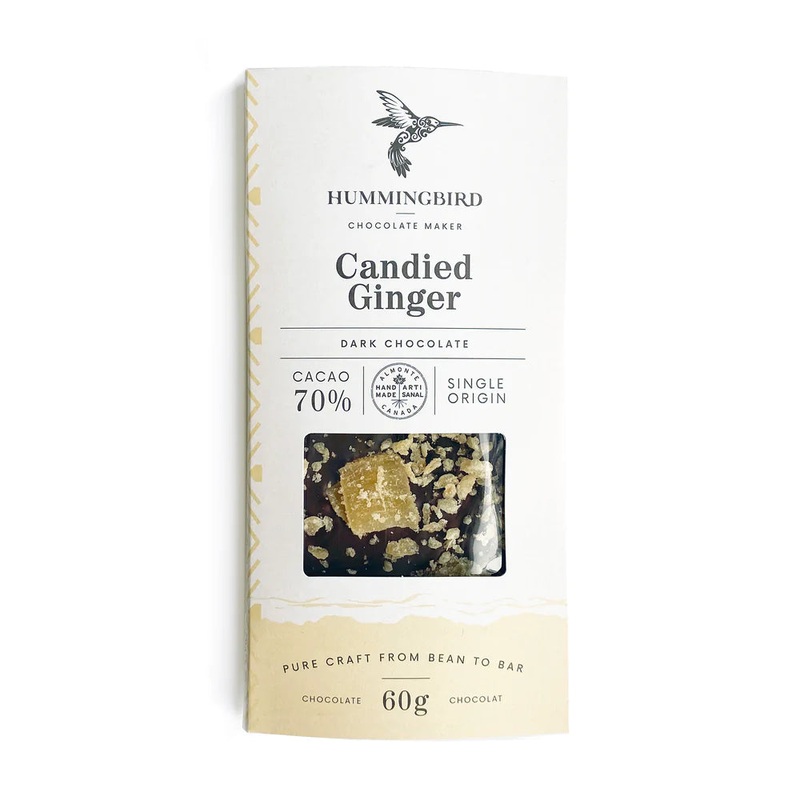 Hummingbird Chocolate - Candied Ginger