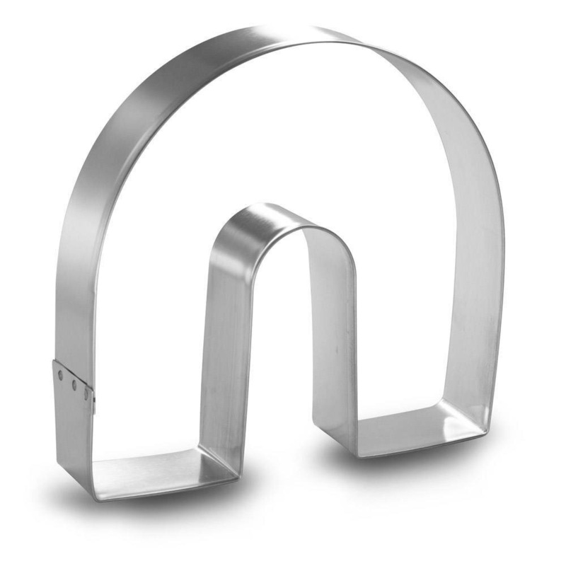 Rainbow Horseshoe Cookie Cutter