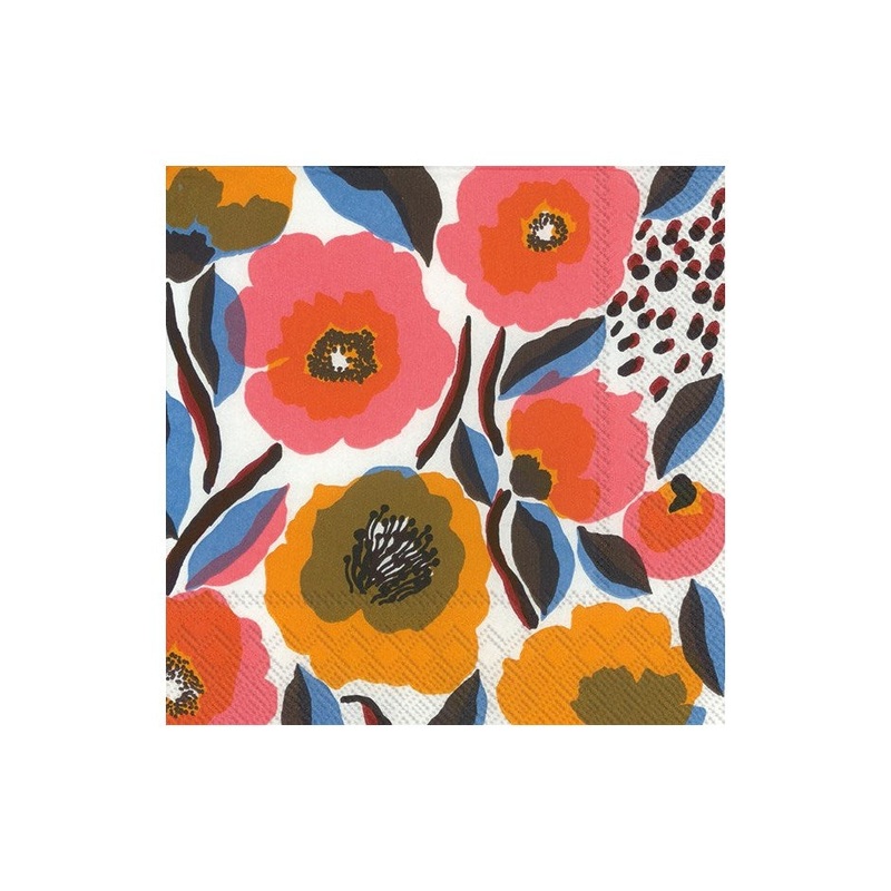 Rosarium Rose Paper Napkin - Cocktail