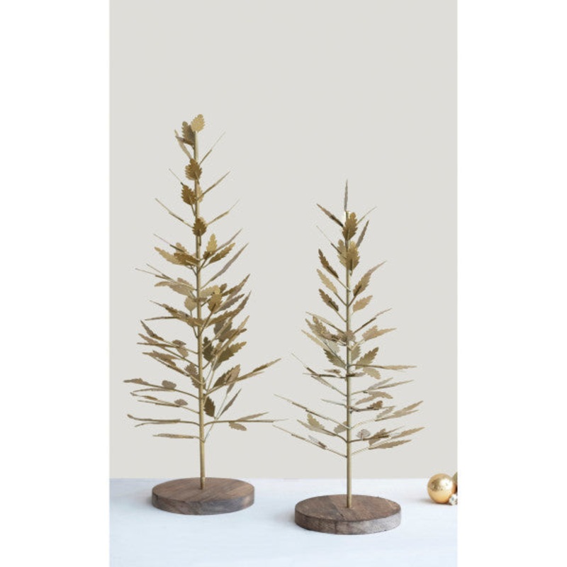 Tall Metal Leaf Tree