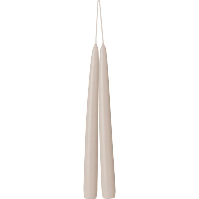 Taper Candle Pair - Flax