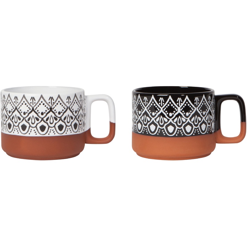 Terracotta Harmony Mug Set/2
