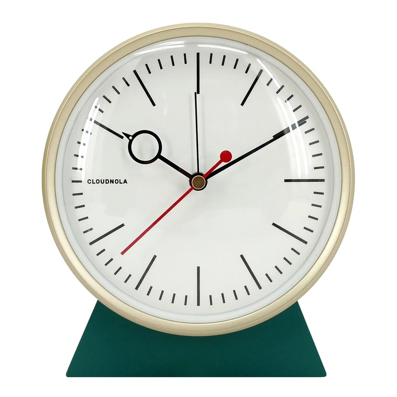 Bloke Desk + Alarm Clock - Green