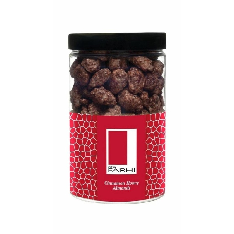 Caramelized Cinnamon Honey Almonds