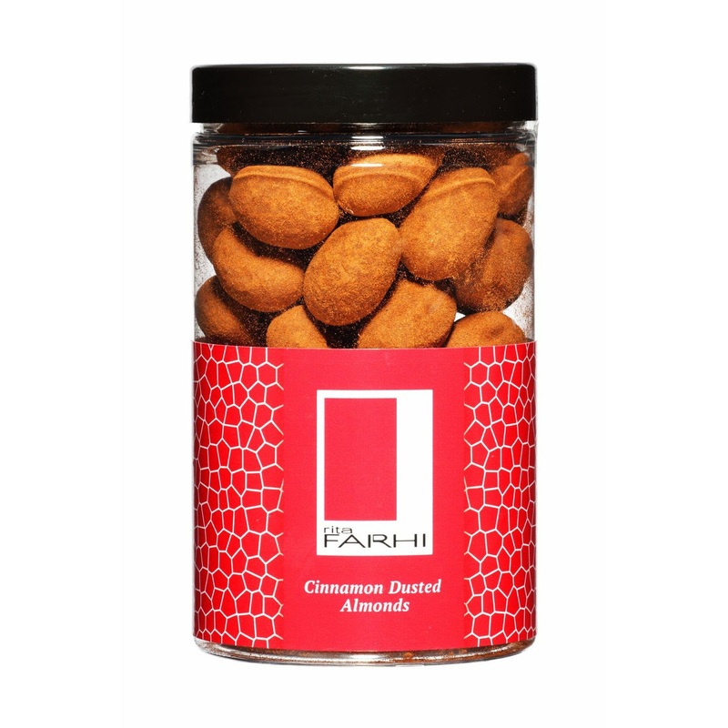 Cinnamon Dusted Milk Chocolate Almonds