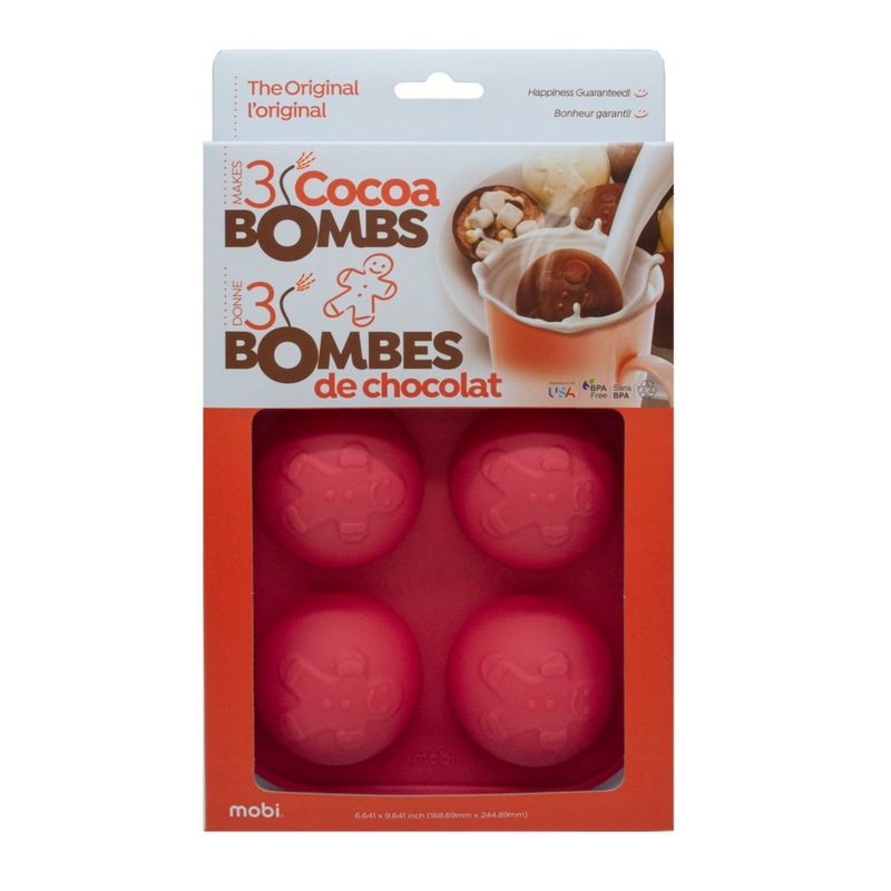 Cocoa Bombs Silicone Mold - Gingerbread