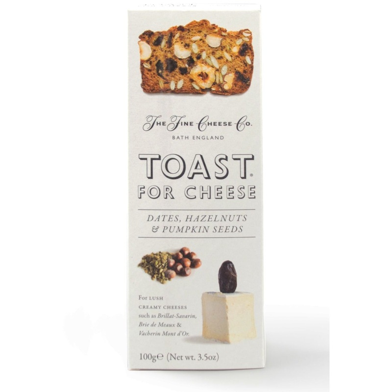 Date & Hazelnut Toast for Cheese