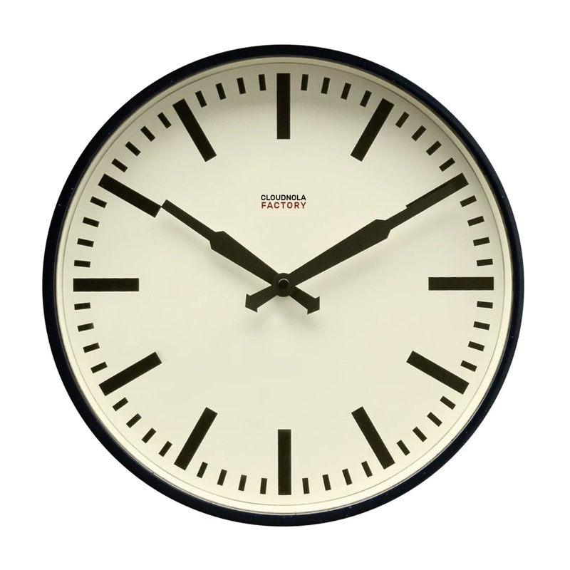 Factory Clock - Black