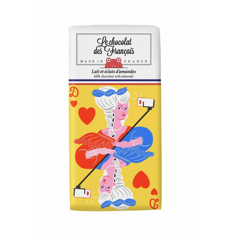 Milk Chocolate with Almonds - Marie Antoinette