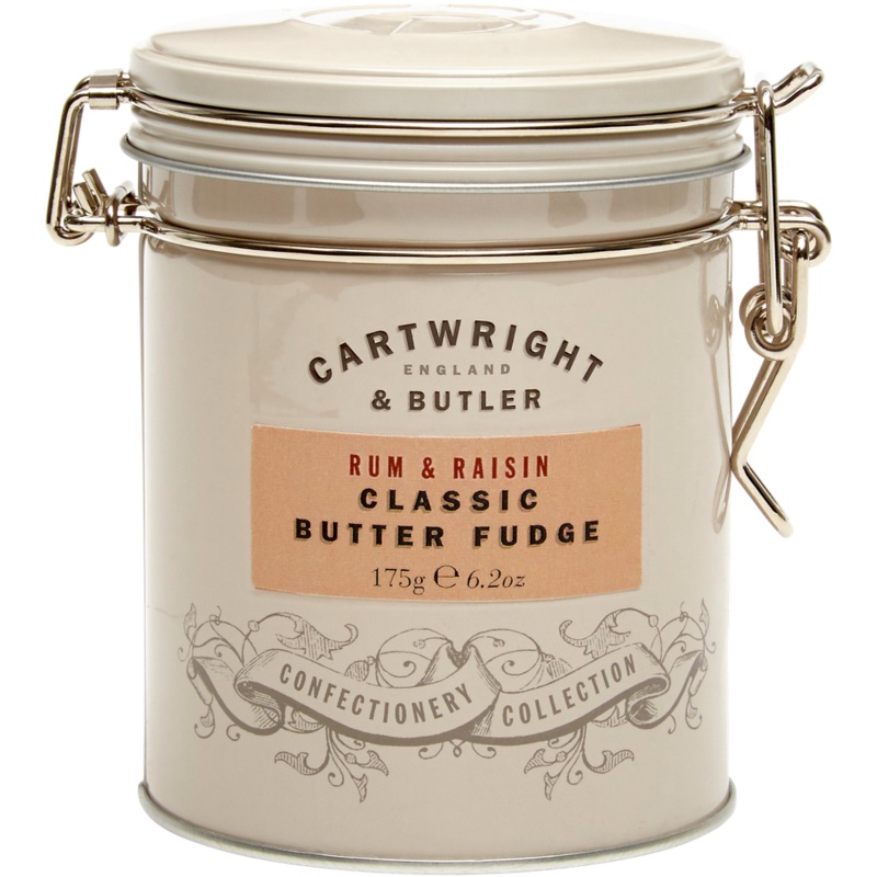 Rum & Raisin Fudge in Tin