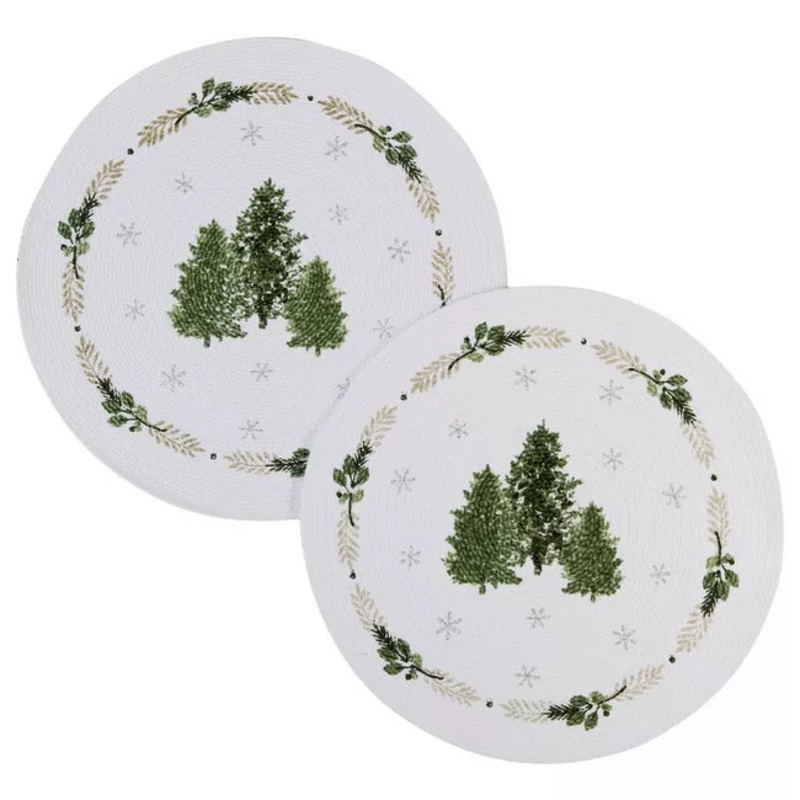Braided Placemat - Evergreen