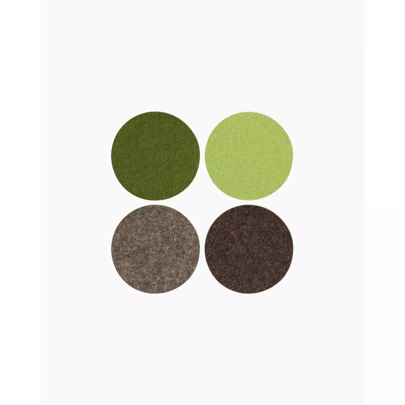 Graf Lantz Round Coaster Set - Forest