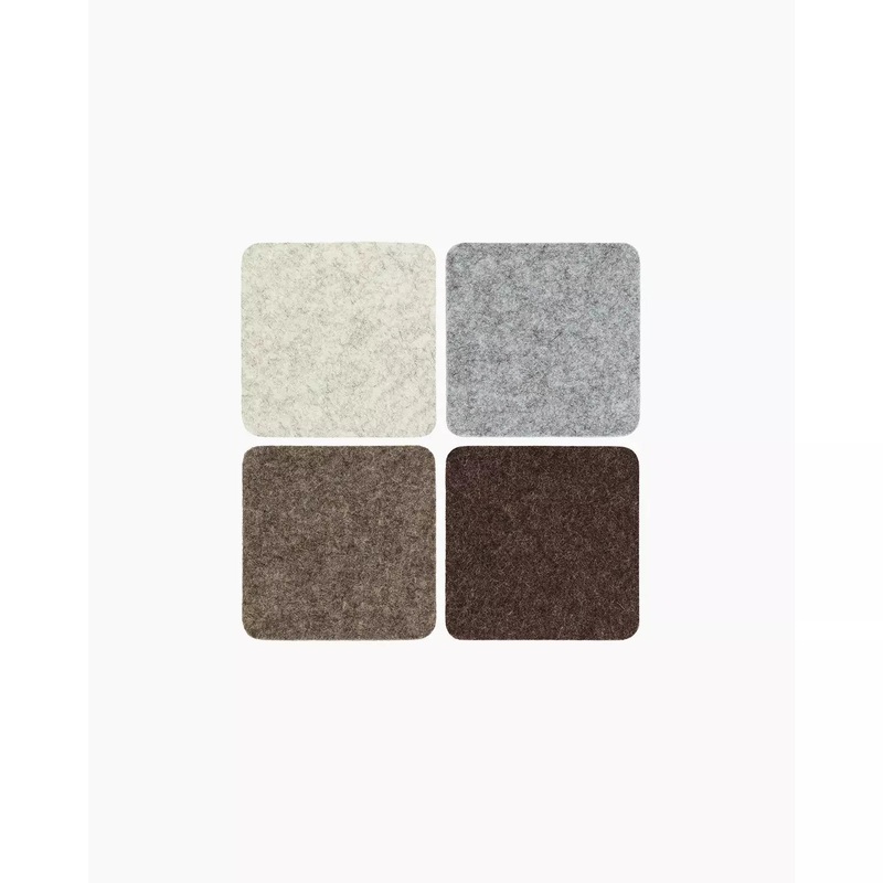 Graf Lantz Square Coaster Set - Earth