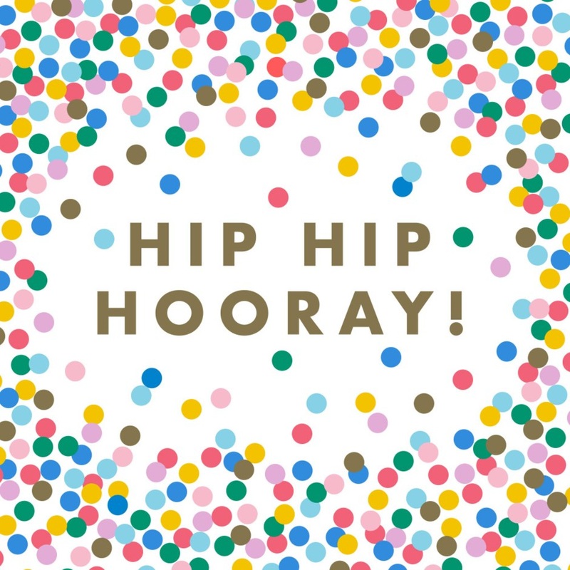 Paper Cocktail Napkins - Hip Hip Horray