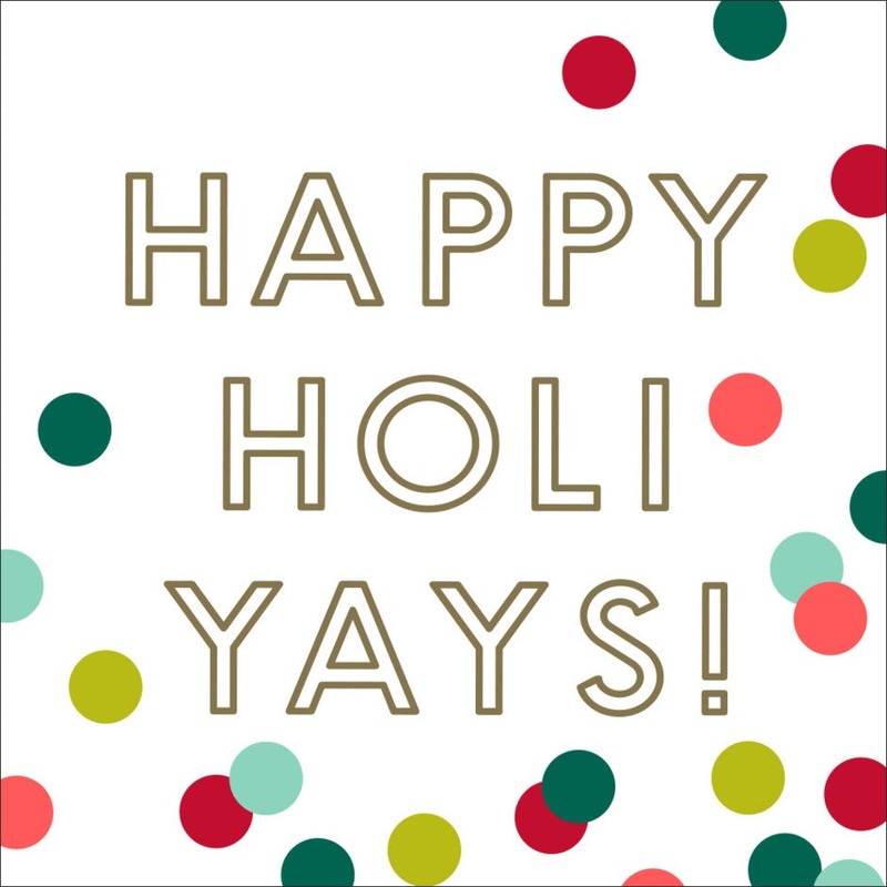 Paper Cocktail Napkins - Holiyays